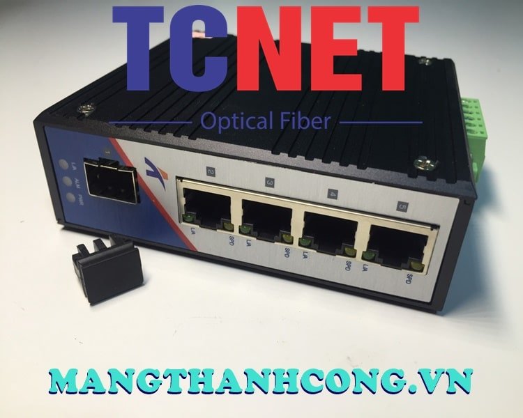 Bộ chuyển đổi công nghiệp WINTOP YT-RS205-1GF4GT | Bộ chuyển đổi quang điện 4 cổng 10/100/1000Base-T(X) + 1 cổng quang 1000Base-X(SFP), gắn DIN, nguồn DC9~60V 15 Bo chuyen doi cong nghiep wintop yt rs205 1gf4gt bo chuyen doi quang dien 4 cong 101001000base tx 1 cong quang 1000base xs...