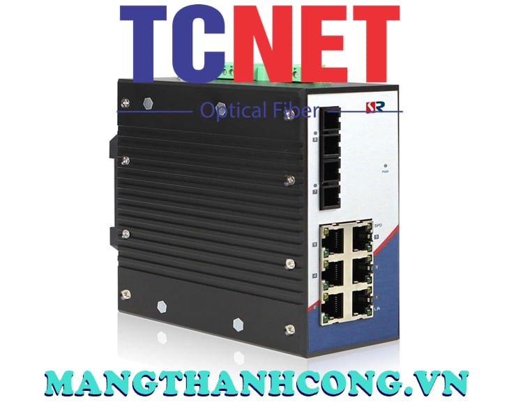 Bộ chuyển đổi công nghiệp WINTOP YT-RS208-2F6T | Bộ chuyển đổi quang điện 6 cổng 10/100Base-T(X) + 2 cổng quang 100Base-FX (Single mode/SC/20km), gắn DIN, nguồn DC18~75V 3 Bo chuyen doi cong nghiep wintop yt rs208 2f6t bo chuyen doi quang dien 6 cong 10100base tx 2 cong quang 100base fx single...