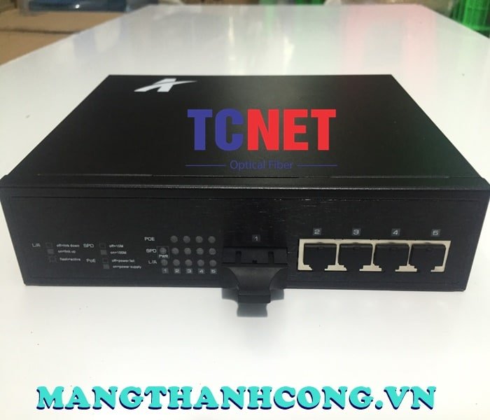 WINTOP Fiber to Ethernet Media Converter Switch YT-8110SA-14-100 9 Bo chuyen doi quang dien switch wintop yt 8110sa 14 107.jpg