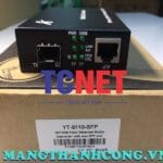 Bo chuyen doi quang dien wintop yt 8110 sfp bo chuyen doi quang dien 1 cong 10100mbps fast ethernet 1 cong slot sfp quang ...