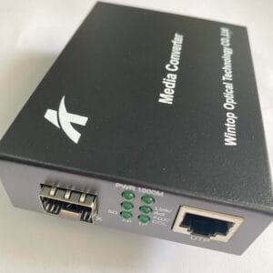 WINTOP Fiber to Ethernet Media Converter YT-8110G-SFP-AS