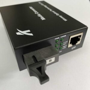 WINTOP Fiber to Ethernet Media Converter YT-8110GSB-11-20B-AS | 1-Port 10/100/1000 Gigabit Ethernet to 1 Single Fiber Standard B Media Converter