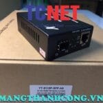 Bo chuyen doi quang dien wintop yt 8110p sfp as bo chuyen doi quang dien 1 cong 101001000mbps gigabit ethernet poe 1 cong ...