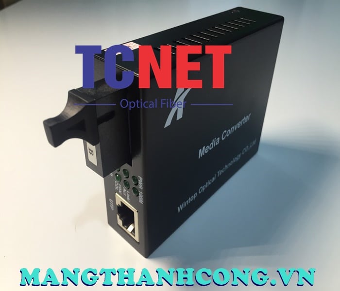 WINTOP Fiber to Ethernet Media Converter YT-8110SB-11-40B | 1-Port 10/100Mbps Fast Ethernet to 1 Single Fiber Standard B Media Converter 6 Bo chuyen doi quang dien wintop yt 8110sb 11 40b bo chuyen doi quang dien 1 cong 10100mbps fast ethernet 1 soi quang chuan...
