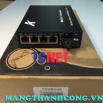 Bo chuyen doi quang dien wintop yt 8110sb 14 80a bo chuyen doi quang dien 4 cong 10100mbps fast ethernet 1 soi quang chuan...