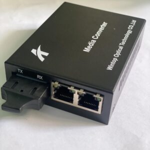 WINTOP Fiber to Ethernet Media Converter YT-8112MA-2 | 2-Port 10/100Mbps Fast Ethernet to 2 Fiber Media Converter