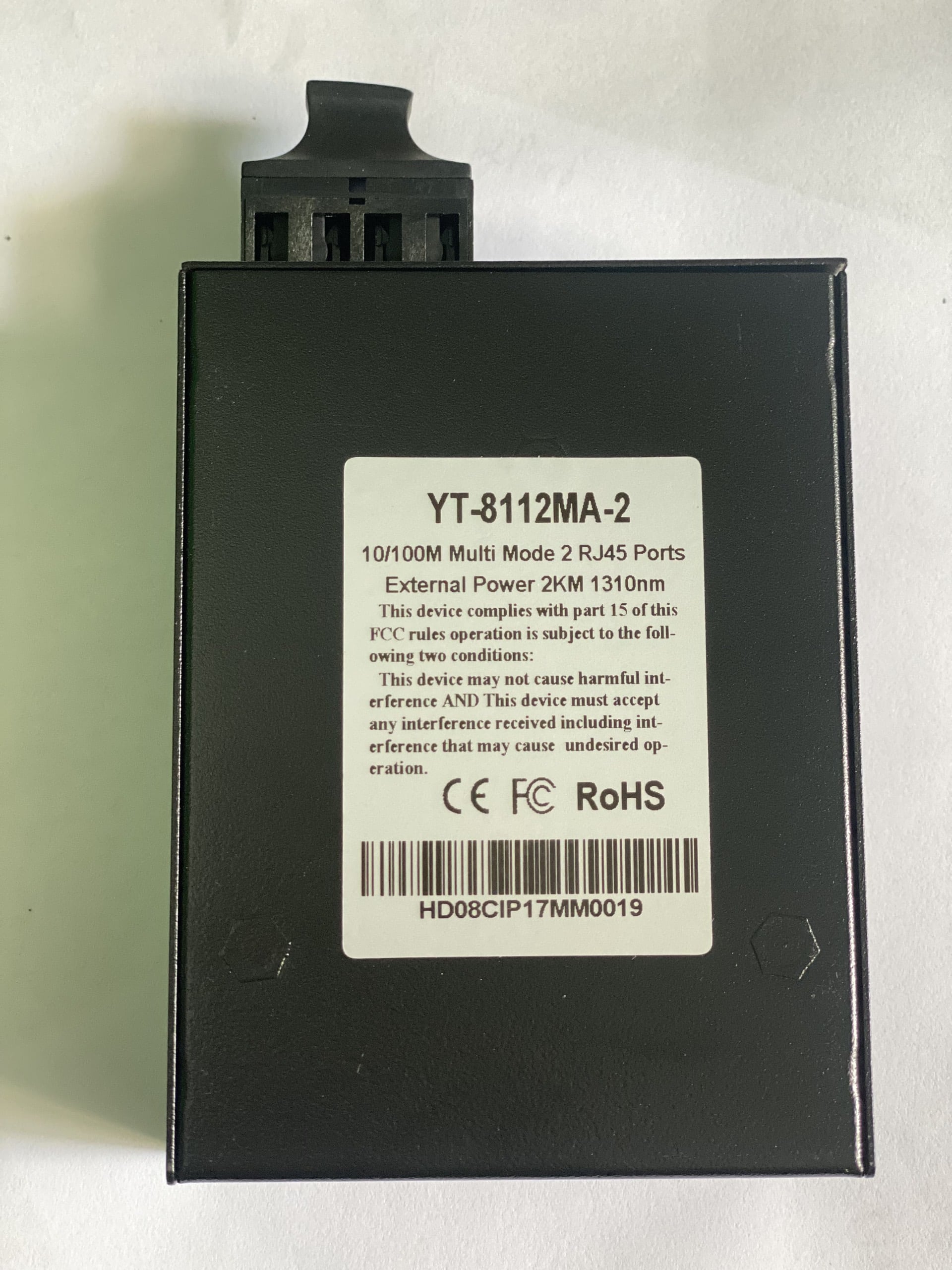 WINTOP Fiber to Ethernet Media Converter YT-8112MA-2 | 2-Port 10/100Mbps Fast Ethernet to 2 Fiber Media Converter 10 Bo chuyen doi quang dien wintop yt 8112ma 2 bo chuyen doi quang dien 2 cong 10100mbps fast ethernet 2 soi quang.jpg