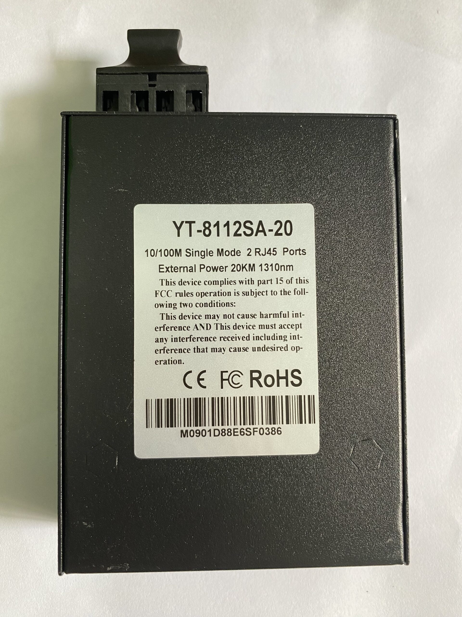 WINTOP Fiber to Ethernet Media Converter YT-8112SA-20 | 2-Port 10/100Mbps Fast Ethernet to 2 Fiber Media Converter 20 Bo chuyen doi quang dien wintop yt 8112sa 20 bo chuyen doi quang dien 2 cong 10100mbps fast ethernet 2 soi quang.jpg