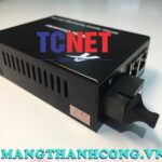 Bo chuyen doi quang dien wintop yt 8112sb 100b bo chuyen doi quang dien 2 cong 10100mbps fast ethernet 1 soi quang chuan b...