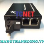 Bo chuyen doi quang dien wintop yt 8112sb 40a bo chuyen doi quang dien 2 cong 10100mbps fast ethernet 1 soi quang chuan a ...
