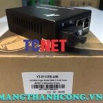 Bo chuyen doi quang dien wintop yt 8112sb 40b bo chuyen doi quang dien 2 cong 10100mbps fast ethernet 1 soi quang chuan b ...