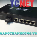 Bo chuyen doi switch wintop yt ds106 1gf5gt at bo chuyen doi switch quang dien poe 5×101001000base tx p.s.e.ports and 1×10...