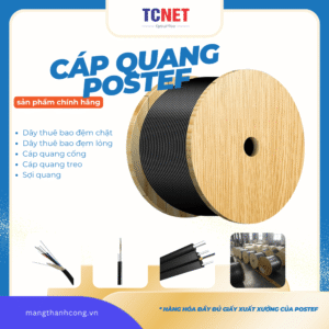 Non-metallic Self-Supporting Aerial Cable 24FO 100m Postef ADSS24-100
