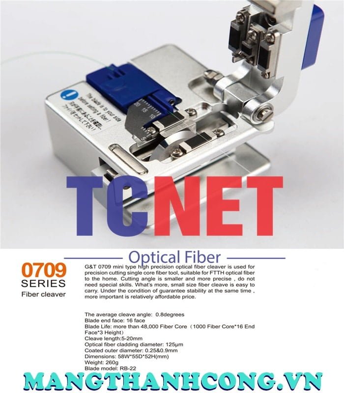 Taiwan G&T0709 High Quality Precision Fiber Cleaver G&T/Taiwan 9 Dao cat chinh xac soi cap quang taiwan gt0709 chat luong cao hieu gttaiwan 2.jpg