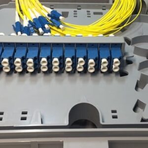 12FO FTTH Optical Distribution Box LC/UPC SM Duplex Outdoor Plastic