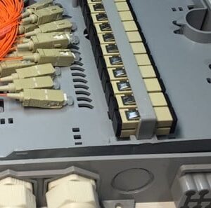 12FO FTTH Optical Distribution Box SC OM2 Outdoor Plastic