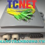 12FO FTTH Optical Distribution Box SC/APC SM Outdoor Plastic 8 Hop phoi quang 12fo ftth scapc sm nhua ngoai troi 4.jpg