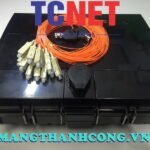 16FO FTTH Optical Distribution Box SC OM2 Black Outdoor Plastic 9 Hop phoi quang 16fo ftth sc om2 mau den nhua ngoai troi 3.jpg