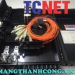16FO FTTH Optical Distribution Box SC OM2 Black Outdoor Plastic 10 Hop phoi quang 16fo ftth sc om2 mau den nhua ngoai troi 4.jpg
