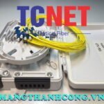 4FO FTTH Optical Distribution Box LC/UPC SM Duplex White Cream Outdoor Plastic 14 Hop phoi quang 4fo ftth lcupc sm duplex trang kem nhua ngoai troi 1.jpg