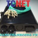 8FO FTTH Optical Distribution Box LC Duplex OM3 Black Outdoor Plastic 7 Hop phoi quang 8fo ftth lc duplex om3 mau den nhua ngoai troi 2.jpg