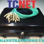 8FO FTTH Optical Distribution Box LC Duplex OM3 Black Outdoor Plastic 8 Hop phoi quang 8fo ftth lc duplex om3 mau den nhua ngoai troi 4.jpg