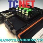 8FO FTTH Optical Distribution Box LC/APC Duplex SM Black Outdoor Plastic 8 Hop phoi quang 8fo ftth lcapc duplex sm mau den nhua ngoai troi.jpg
