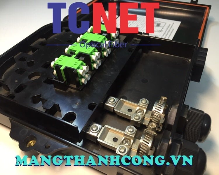8FO FTTH Optical Distribution Box LC/APC Duplex SM Black Outdoor Plastic 5 Hop phoi quang 8fo ftth lcapc duplex sm mau den nhua ngoai troi 5.jpg