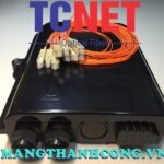 8FO FTTH Optical Distribution Box SC OM2 Black Outdoor Plastic 7 Hop phoi quang 8fo ftth sc om2 mau den nhua ngoai troi 3.jpg