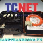 8FO FTTH Optical Distribution Box SC OM2 Black Outdoor Plastic 8 Hop phoi quang 8fo ftth sc om2 mau den nhua ngoai troi 4.jpg