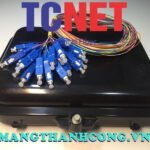 8FO FTTH Optical Distribution Box SC/UPC 12 Colors SM Black Outdoor Plastic 8 Hop phoi quang 8fo ftth scupc 12 mau sm mau den nhua ngoai troi 2.jpg