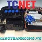 8FO FTTH Optical Distribution Box SC/UPC 12 Colors SM Black Outdoor Plastic 9 Hop phoi quang 8fo ftth scupc 12 mau sm mau den nhua ngoai troi 3.jpg