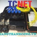 8FO FTTH Optical Distribution Box SC/UPC SM Black Outdoor Plastic 10 Hop phoi quang 8fo ftth scupc sm mau den nhua ngoai troi 1.jpg