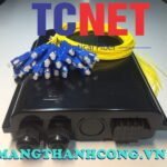 8FO FTTH Optical Distribution Box SC/UPC SM Black Outdoor Plastic 9 Hop phoi quang 8fo ftth scupc sm mau den nhua ngoai troi.jpg