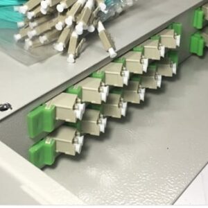 12FO ODF Optical Distribution Box Fixed Tray 19" Rack Mount LC Duplex OM3