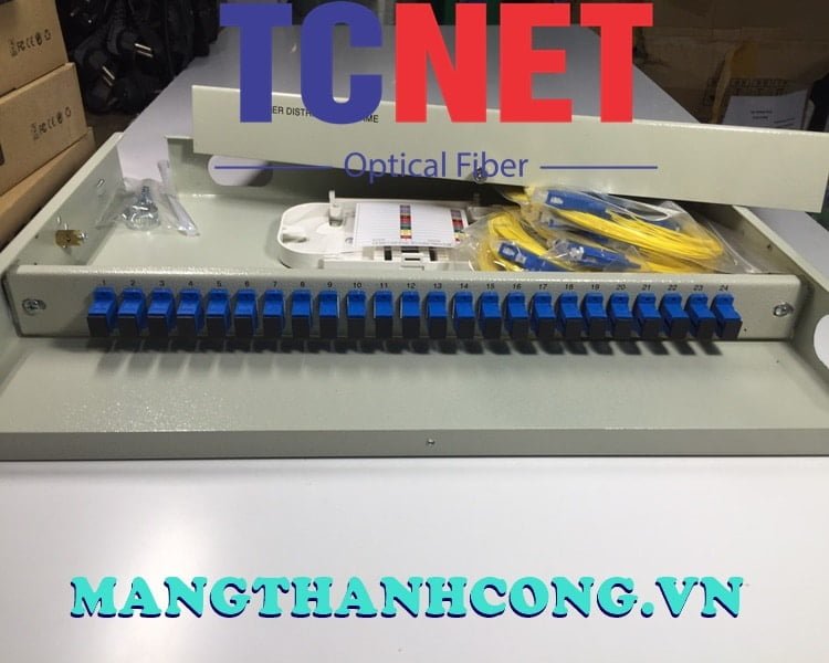 8FO ODF Optical Distribution Box Fixed Tray 19" Rack Mount SC/UPC SM 31 Hop phoi quang odf 24fo khay co dinh gan rack 19 scupc sm 12.jpg