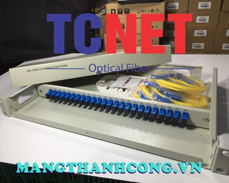 8FO ODF Optical Distribution Box Fixed Tray 19" Rack Mount SC/UPC SM 29 Hop phoi quang odf 24fo khay co dinh gan rack 19 scupc sm 13.jpg