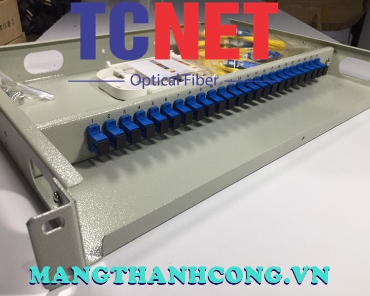 8FO ODF Optical Distribution Box Fixed Tray 19" Rack Mount SC/UPC SM 25 Hop phoi quang odf 24fo khay co dinh gan rack 19 scupc sm 16.jpg
