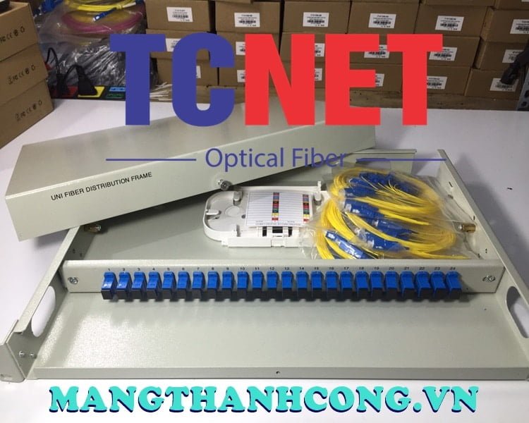 8FO ODF Optical Distribution Box Fixed Tray 19" Rack Mount SC/UPC SM 24 Hop phoi quang odf 24fo khay co dinh gan rack 19 scupc sm 20.jpg
