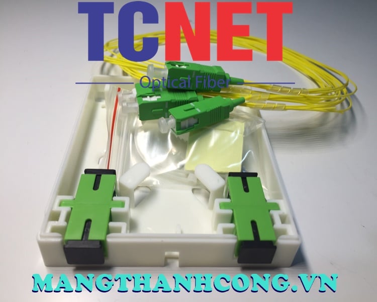 2FO FTTH2 ODF Optical Distribution Box SC/APC SM Simplex White Cream 10 Hop phoi quang odf 2fo ftth2 scapc sm simplex trang kem 2.jpg
