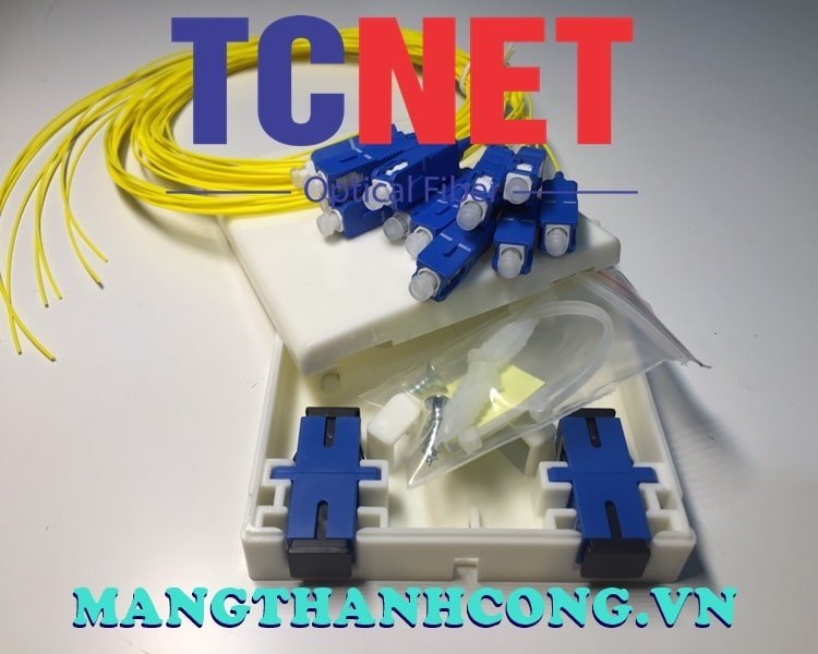 2FO FTTH2 ODF Optical Distribution Box SC/UPC SM Simplex White Cream 8 Hop phoi quang odf 2fo ftth2 scupc sm simplex trang kem.jpg