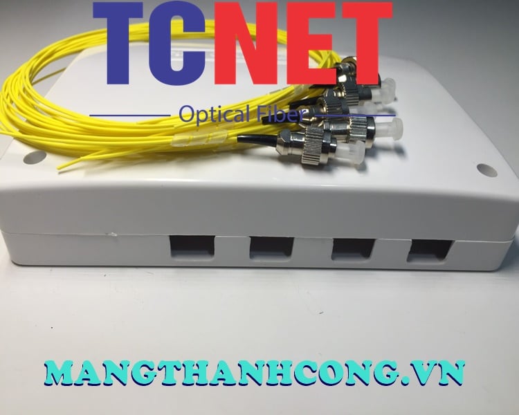 4FO FTTH4 ODF Optical Distribution Box FC/UPC Simplex Center Tray White Cream 4 Hop phoi quang odf 4fo ftth4 fcupc simplex khay giua trang kem 3.jpg