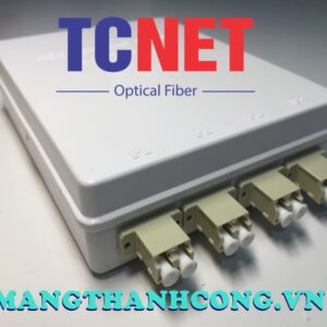4FO FTTH4 ODF Optical Distribution Box LC OM2 Duplex White Cream