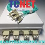 4FO FTTH4 ODF Optical Distribution Box LC OM4 Duplex White Cream 9 Hop phoi quang odf 4fo ftth4 lc om4 duplex trang kem 3.jpg