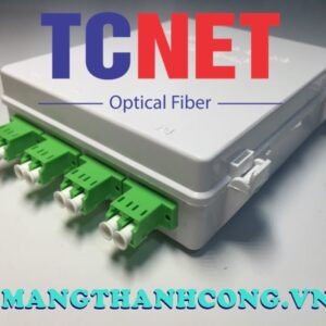 4FO FTTH4 ODF Optical Distribution Box LC/APC SM Duplex White Cream
