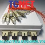 4FO FTTH4 ODF Optical Distribution Box SC OM2 Simplex White Cream 7 Hop phoi quang odf 4fo ftth4 sc om2 simplex trang kem 3.jpg