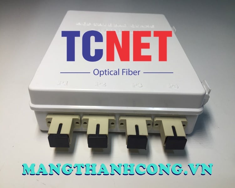 4FO FTTH4 ODF Optical Distribution Box SC OM2 Simplex White Cream 6 Hop phoi quang odf 4fo ftth4 sc om4 simplex trang kem 1.jpg