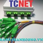 4FO FTTH4 ODF Optical Distribution Box SC/APC 12 Colors Simplex White Cream 9 Hop phoi quang odf 4fo ftth4 scapc 12 mau simplex trang kem 2.jpg