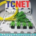 4FO FTTH4 ODF Optical Distribution Box SC/APC Simplex Center Tray White Cream 16 Hop phoi quang odf 4fo ftth4 scapc simplex khay giua trang kem.jpg