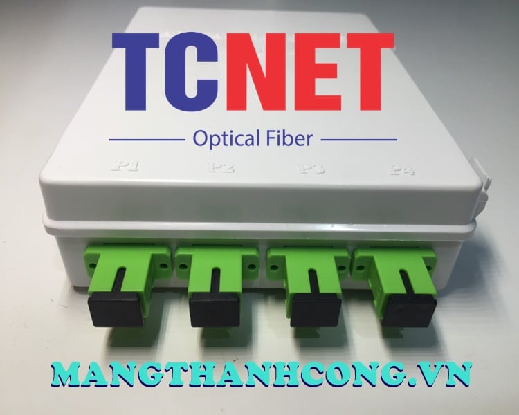 4FO FTTH4 ODF Optical Distribution Box SC/APC Simplex White Cream 6 Hop phoi quang odf 4fo ftth4 scapc simplex trang kem 1.jpg
